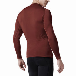 Rashguard MMA pour hommes grande taille avec logo et couleur personnalisés, 100% coton respirant, séchage rapide, compression, manches longues, BJJ - Product Image 4