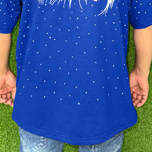 T-shirt 100% coton lourd de haute qualité pour hommes T-shirt lavé surdimensionné à effet de lavage de pierre pour hommes - Product Image 6