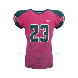 ชุดยูนิฟอร์มอเมริกันฟุตบอลชายขายดีที่สุด ออกแบบเองได้ แขนสั้น ระบายอากาศได้ดี ไซส์ใหญ่ สำหรับฤดูร้อน ผลิตจากโพลีเอสเตอร์ 100% คุณภาพสูง - Product Image 3