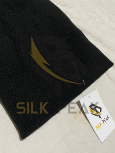 Wholesale High Quality 2025 New Design Custom Logo Mohair Acrylic <b>Satin</b> <b>Lined</b> Knit Winter Beanie <b>Hats</b> 3D Embroidery Image - Product Image 5