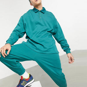 Ensemble de pantalons de jogging empilés personnalisés Survêtements d'été Sweatshirt à capuche avec broderie en détresse et ensembles de pantalons de survêtement évasés pour hommes - Product Image 1