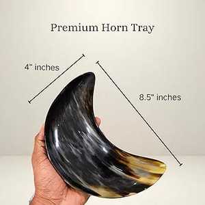 Faizacraft, venta al por mayor, cuencos de cuerno Natural de búfalo de alta calidad, estilo Animal de cuerno Real, artesanía de mesa tallada, artesanías naturales altas - Product Image 2