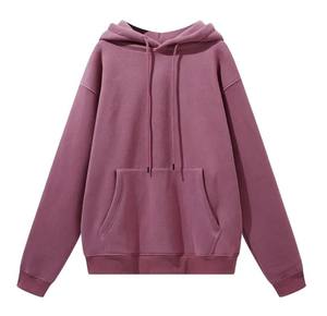 เสื้อฮู้ดผู้ชายพรีเมียมสำหรับฤดูหนาว คอกลม ผ้าผสมคอตตอน/โพลีเอสเตอร์ ทรงปกติ สีพื้น ไม่ยับ ระบายอากาศ แห้งเร็ว - Product Image 1