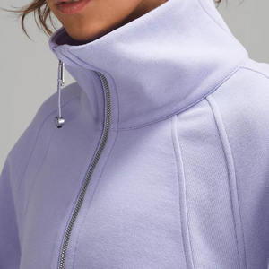 Sudadera de Mujer de Alta Calidad, Personalizada con Estampado, 100% Algodón, Corte Holgado, Cierre de Cremallera 1/4 - Product Image 3