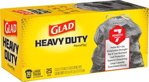 ถุงขยะ Glad ForceFlex Heavy Duty ขนาดใหญ่ รับน้ำหนักได้มากกว่า 80 ปอนด์ 30 แกลลอน 25 ใบ - Product Image 4