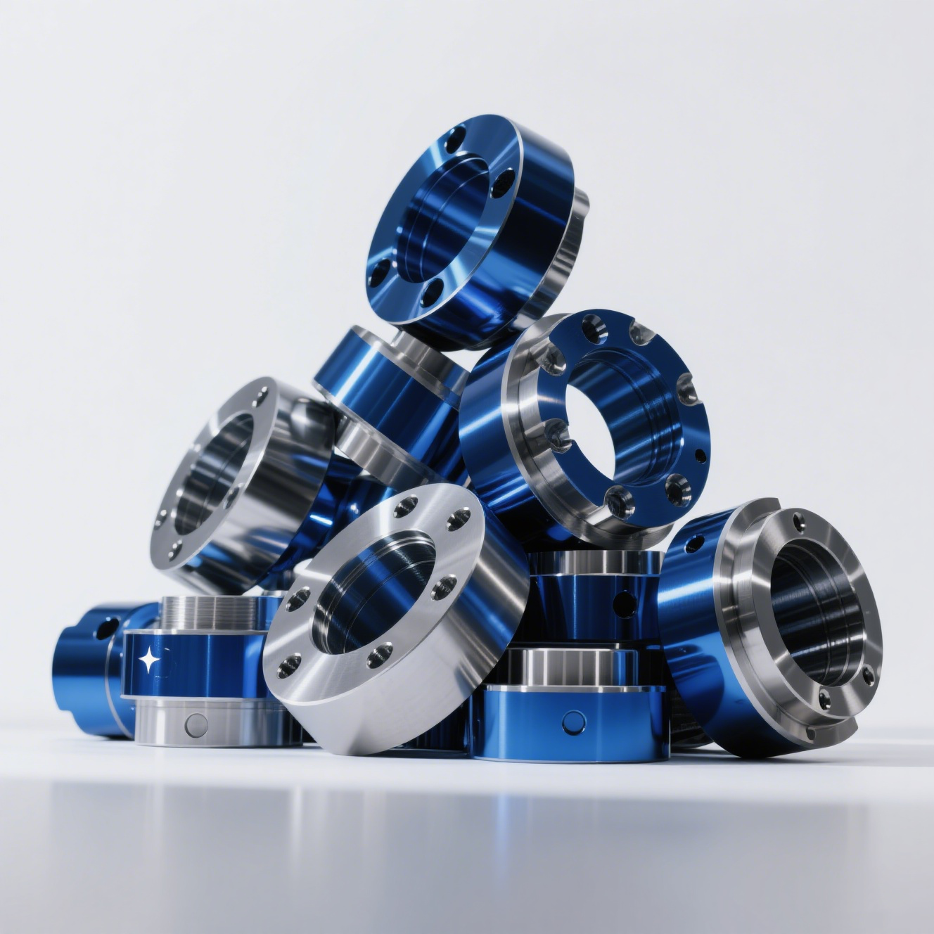 Custom CNC Machining Aluminum Stainless Steel Parts Including Surface Treatment Polishing Wire EDM Drilling Services Broaching