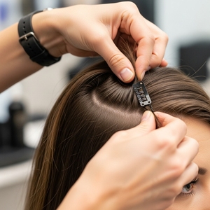 Extensiones de Cabello Humano Remy Virgen Indio de 14 Pulgadas, Tipo Ring-X, Todos los Colores - Product Image 2