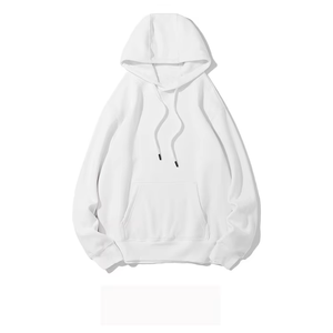 Vente en gros de sweats à capuche 100% coton personnalisés de haute qualité pulls épais unis avec col à capuche sweats à capuche unisexe - Product Image 3