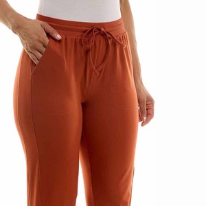 Meilleures ventes de pantalons en coton pour femmes Pantalons amples à cordon personnalisés OEM Services OEM de haute qualité disponibles - Product Image 2