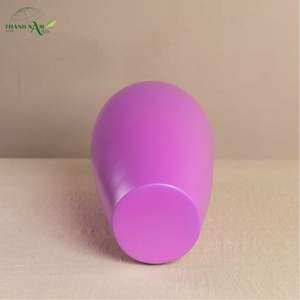 Jarrón de Bambú Enrollado Hecho a Mano con Acabado Degradado de Color Brillante, Ecológico y Duradero para Decoración de Interiores - Product Image 2