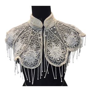 2025 Beaded <b>Sequins</b> Cape 100% Cotton <b>Fabric</b> Best Price From India - Product Image 1