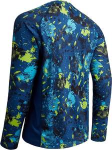 เสื้อตกปลาแห้งเร็วสำหรับผู้ชายเสื้อ UPF50สำหรับใส่ตกปลาป้องกันรังสียูวีพิมพ์ซับลิเมชันตามสั่ง - Product Image 2