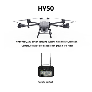 Drone agricole HV50 pour la protection des plantes, quadricoptère pulvérisateur de pesticides, supports industriels pour drones - Product Image 3