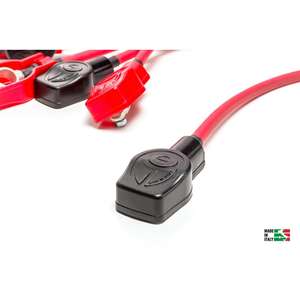 <b>Battery</b> jumper cable short x600 heavy-duty booster cable for forklifts & industrial vehicles - Product Image 2