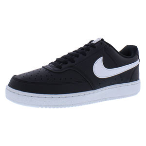 Zapatos Nike Court Vision Low Next Nature para hombre Color: Negro/Blanco 100% auténticos - Product Image 2