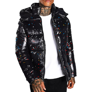Abrigo de invierno brillante a la moda promocional de la mejor calidad, chaqueta acolchada para hombre, chaqueta acolchada personalizada para hombre, nueva alta calidad - Product Image 5