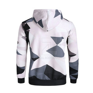 High Quality <b>Men</b> Winter Sublimation Hoodie Custom Basics 100% Cotton Fleece Eco-Friendly Breathable Solid Color <b>Pullover</b> - Product Image 2
