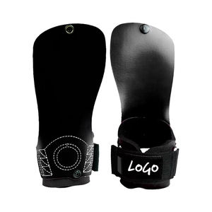 Neoprene Padded Natural Rubber <b>Hand</b> <b>Grips</b> CrossFit Calleras Gym Workout Training Palm Protectors for Pull Ups Hanging <b>Grip</b> - Product Image 1