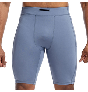<b>Men</b> Running Tights <b>Shorts</b> with Pockets Compression <b>Cycling</b> Yoga Workout <b>Short</b> Leggings Football Sports Gym Basketball Soccerwear - Product Image 1