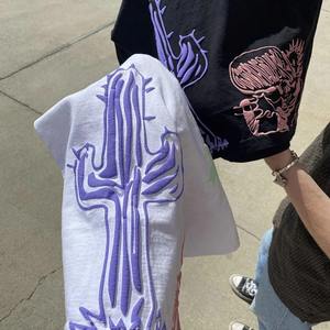 Camiseta Unisex de Alta Calidad, 220g, Algodón y Poliéster, Personalizada en 3D, Corte Regular, Estilo Hip Hop, Sostenible, Transpirable y Antibolitas - Product Image 2