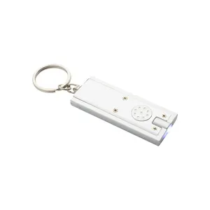 Urban LED Keychain Eco-Friendly Recycled <b>ABS</b> Gadgets Promotional Carabiners and Keychains - Product Image 6