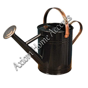 Sofisticado Axioma Acentos para el hogar Cuidado de plantas de interior Diseño moderno elegante Regadera de cobre Hecho de metal y acero - Product Image 4