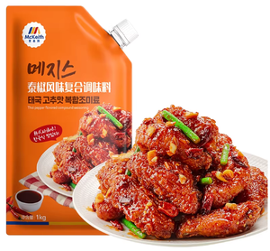 Nouvelle Arrivée 2026 : <span class=keywords><strong>Sauce</strong></span> de Trempage et de Cuisson pour Poulet Frit, Saveur Pimentée Thaïlandaise, Sachet de 1Kg, Prix Usine, Vente Chaude - Product Image 1