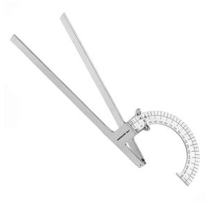 Goniomètre médical chirurgical de précision manuel en acier inoxydable MOELTGEN, angle articulaire précis - Product Image 3