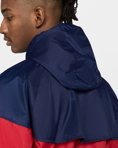 Veste coupe-vent surdimensionnée personnalisée pour hommes, style streetwear, 100% nylon, vêtements de sport, toile, service OEM de marque personnalisée, vente en gros, vierge - Product Image 4