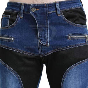 Jeans de moto pour hommes, pantalons de protection durables et résistants, adaptés aux longs trajets quotidiens en moto - Product Image 6