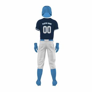 Uniforme de béisbol 2026/Uniforme de béisbol de alta calidad Precio barato/Jersey sublimado de béisbol + Pantalones de enclavamiento pesados lisos - Product Image 3