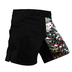 Shorts MMA unisexes 2025, nouveau design OEM, impression par sublimation, coton respirant, séchage rapide, shorts de compression - Product Image 2