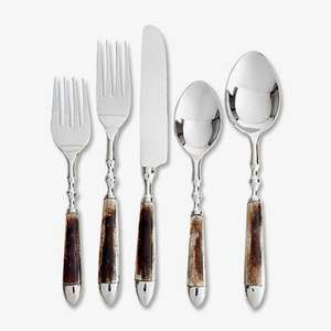 Ensemble de couverts allant au lave-vaisselle poli miroir de haute qualité Ustensile à bord torsadé de vente chaude pour la cuisine, la fête à la maison ou le mariage - Product Image 2