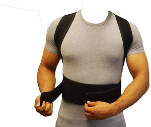 <b>Back</b> <b>Support</b> <b>Belt</b> Unisex-Protect <b>Back</b> for Old Young-Improve Posture Relieve <b>Pain</b> Breathable Lightweight-Adjustable Black Custom - Product Image 6