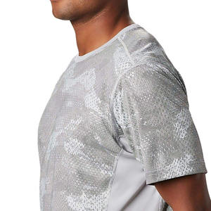 Camiseta Deportiva Informal de Malla para Hombre, Material Transpirable, Ropa Cómoda de Verano, Camiseta de Entrenamiento de Malla para Hombre, Manga Corta - Product Image 3