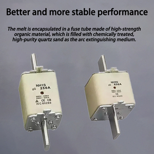 Nhà Máy bán hàng trực tiếp nh loạt dao loại cầu chì cầu chì gốm cầu chì 100A loại dao mô hình cầu chì đầy đủ - Product Image 6