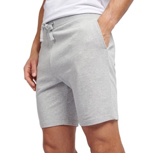 กางเกงขาสั้นผู้ชายสไตล์ลำลอง ผ้าฝ้ายผสมโพลีเอสเตอร์ ฟลีซ 220gsm ด้านหน้าเนื้อนุ่ม สวมใส่สบาย เหมาะสำหรับออกกำลังกายและสตรีทแวร์ รับผลิตตามแบบ OEM แบรนด์ส่วนตัว โรงงาน - Product Image 2