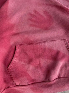 2025 nueva llegada al por mayor de los hombres lavado con ácido Sun Faded sudaderas con capucha de algodón pesado French Terry Made sudaderas con capucha de gran tamaño - Product Image 4