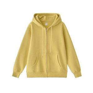 Fermeture éclair haute qualité coton goutte épaule grande taille Streetwear sweats à capuche vêtements solides à capuche avec thermique Logo personnalisé homme sweats à capuche - Product Image 2