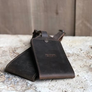 YWCE Vente en gros Étiquette de bagage en cuir véritable de luxe vintage à motifs animaliers, logo personnalisé, fabrication artisanale, écologique, portable, pour sac de voyage, porte-identité - Product Image 1