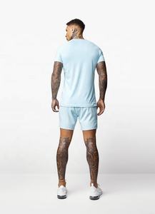 Conjunto de 2 piezas de verano, Conjunto de camiseta y pantalones cortos, conjuntos de camiseta y pantalones cortos de dos piezas para hombre, ropa para hombre - Product Image 2