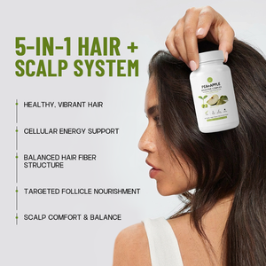 Pil Suplemen Diet untuk Pertumbuhan Rambut & Anti-Rontok untuk Dewasa - Suplemen Herbal - Product Image 2