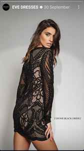 ชุดราตรีลูกปัดสีดำของผู้หญิงพร้อมเชือกแขวนคอยาวถึงพื้นเดรสผู้หญิงปักลายรอบเอวธรรมชาติ - Product Image 4