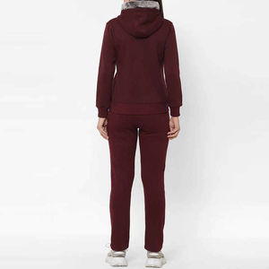 ชุดวอร์มผู้หญิงแบบมีฮู้ด ราคาประหยัด ผ้าฝ้าย 100% เป็นมิตรกับสิ่งแวดล้อม เหมาะสำหรับฤดูหนาว สไตล์ลำลอง สตรีทแวร์  ขาย - Product Image 3