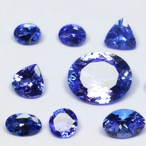 100%, piedras preciosas facetadas de tanzanita Natural, gemas de tanzanita bien pulidas, forma mixta, lote de tanzanita de gran tamaño - Product Image 1