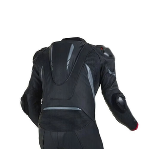Combinaisons de moto en cuir véritable pour hommes, conçues pour le tourisme, la course et la conduite quotidienne, avec protections de sécurité et un look moderne - Product Image 2