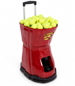 เครื่องยิงลูกเทนนิสอัจฉริยะระดับมืออาชีพ – เครื่องฝึกซ้อมแบบพกพาใช้พลังงานแบตเตอรี่พร้อมรีโมทคอนโทรล - Product Image 1