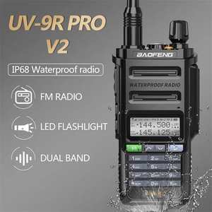 Radio Bidireccional <span class=keywords><strong>Baofeng</strong></span> <span class=keywords><strong>Uv9r</strong></span> <span class=keywords><strong>Pro</strong></span> V2 2026 de Largo Alcance, Triple Potencia, Copia Inalámbrica de Frecuencia, IP68 Impermeable, Tipo-C - Product Image 2