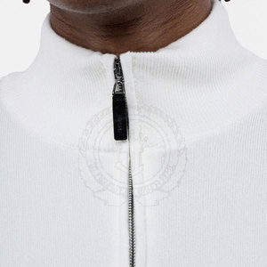 OEM Custom High Quality Casual Warm Breathable Eco-Friendly <b>Fleece</b> Quarter Zipper Winter Jackets Front Logo-Reasonable Price OEM - Product Image 5