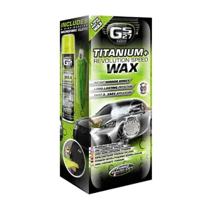 GS27 TITANIUM AND REVOLUTION SPEED WAX Made In France Premium Car Care Products Car Detailing